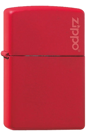 Zippo Red Mat met Zippo logo
